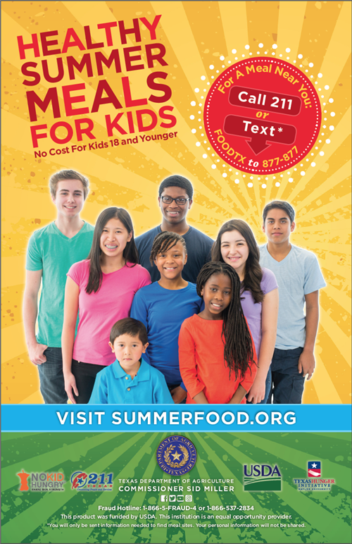 Summer Feeding 2018 Poster (English) 